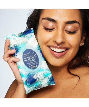 Pacifica Beauty Coconut Milk & Essential Oils Underarm Deodorant Wipes Helps Remove Odor Aluminum-Free Vegan & Cruelty-Free 30 Wipes (2-Pack) Coconut Milk & Oil - Pack of 2 - Buy Online on GoSupps.com