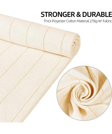 Monk Cloth Rug Tufting Kit with Non-Slip Backing for Tufting Gun - 70x40inch - Buy Online on GoSupps.com