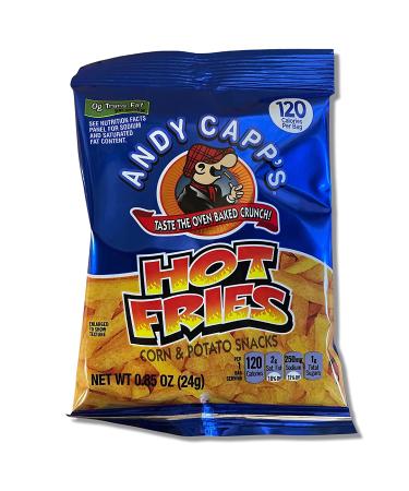 Cheddar & Hot Fries Snacks Value Pack by Tribeca Curations | 120 Cal Packs | 24 Bags Each - Buy Online on GoSupps.com