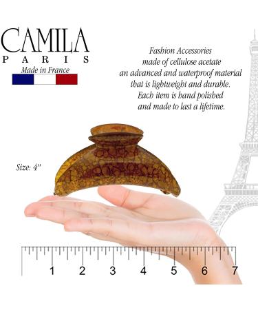 Camila Paris MP925 French Hair Clip for Thick Long Curly Hair - Strong Hold Claw Clip Made in France - Buy Online on GoSupps.com