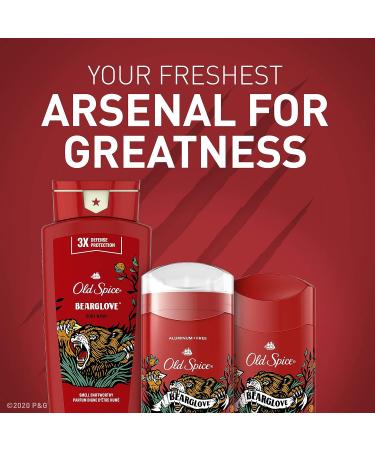 Old Spice Bearglove Body Wash 30 oz - Bold and Masculine Scent - Buy Online on GoSupps.com