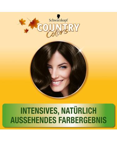 Country Colors Intensive Tint 70 Brazil Dark Brown - Ammonia-Free Hair Color | 3 x 123ml | Lasts 8 Weeks - Buy Online on GoSupps.com