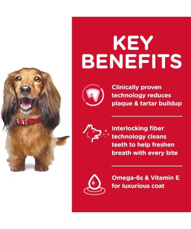 Hill's Science Diet Adult Oral Care Chicken Rice & Barley Recipe Dry Dog Food for dental health 15 lb Bag 6.8 kg (Pack of 1) Dry Dog Food - Buy Online on GoSupps.com