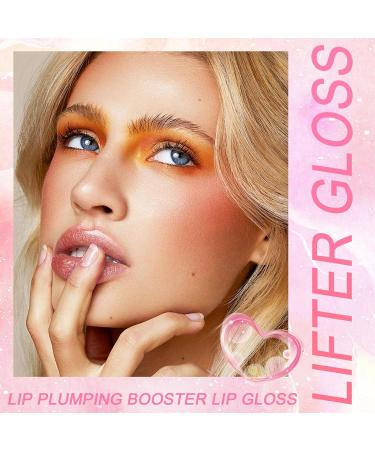 Nude Pink Lip Gloss - Long Lasting Hydrating Non-Sticky Shine | Fine Shimmer Glitter Liquid Lipstick for Fuller Lips - Perfect Makeup for Women & Girls (03 - Buy Online on GoSupps.com