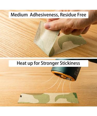Camouflage Tape 2 x 30Yard | Non-Reflective | Maple Camo Design | No Residue | Fetefest - Buy Online on GoSupps.com