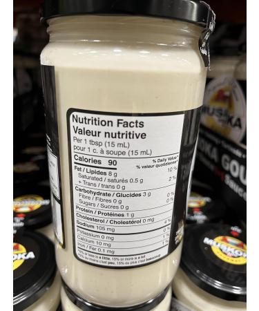 MUSKOKA GOURMET ORIGINAL GARLIC SAUCE 750ML - Buy Online on GoSupps.com