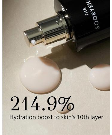 Sooryehan The Black Essence Moisturizer 130ml - Lightweight Korean Cream for Dull Aging Skin with Black Yeast & Hyaluronic Acid - Buy Online on GoSupps.com