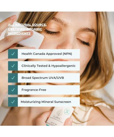SPF 50 Mineral Sunscreen Stick | LASPA Broad Spectrum UVA & UVB Protection | Fragrance-Free Hypoallergenic | Water Resistant | Sensitive Skin Friendly | 0.5oz Natural Tint - Buy Online on GoSupps.com