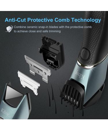 Men's Body Hair Trimmer - Electric Ball Shaver Razor for Pubic Hair Grooming - LED Light, Mirror, Ceramic Blade - No Pulls, No Cuts - Waterproof Cordless Use - Buy Online on GoSupps.com