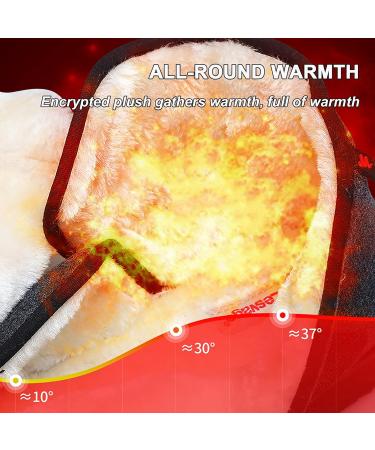 Winter Men's Extra Wide Diabetic Shoes with Arch Support - Orthopedic Slip-on Sneakers for Swollen Feet with Adjustable Closure | Size 7 - Buy Online on GoSupps.com