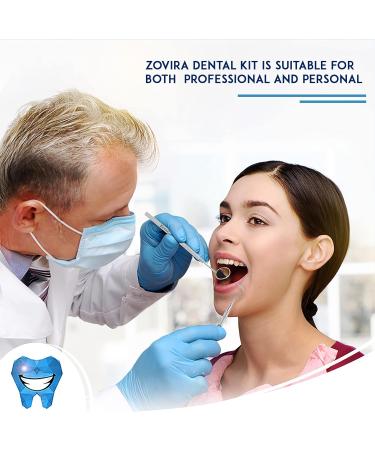 ZOVIRA Plaque Remover for Teeth - 5pc Tartar & Calculus Removal Dental Care Kit - Buy Online on GoSupps.com