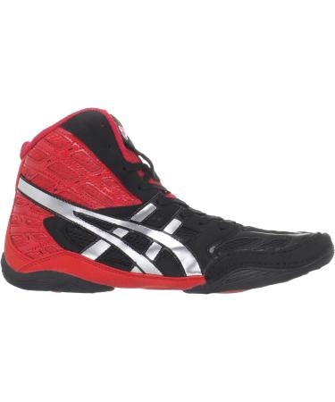 ASICS Split Second 9 Men's Wrestling Shoes - Red/Silver/Black - Size 10.5 - Buy Online on GoSupps.com