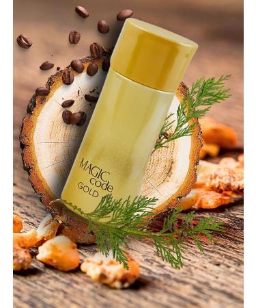 Magic Code Gold Eau de Toilette for Men 3.4 Fl. Oz. Oriental Spicy fragrance for men. - Buy Online on GoSupps.com
