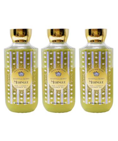 Bath & Body Works Whipped Berry Meringue -3 Pack Of Shower Gel