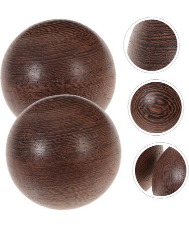 Corhad Solid Wood Massage Balls - Hand Massage Devices for Stress Relief & Meditation | Premium Lacrosse Fitness Balls - Buy Online on GoSupps.com