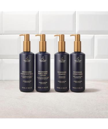 Aromatherapy Associates Replenishing Hand And Body Lotion - Softer & Silkier Hands Hydrate Replenish - Sweet Almond Oil Shea Butter Lavender Ylang Ylang Ho Wood Essential Oil Replenishing Hand & Body Lotion - Buy Online on GoSupps.com