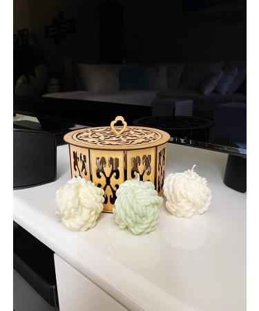 Knot Scented Candles for Focus & Clarity | Aromatherapy Fragrance to Uplift Mood | Unique & Fashionable Design - International Shipping - Buy Online on GoSupps.com