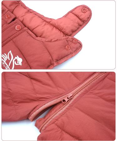 Mauea Baby Snow Bib Overalls | Toddler Winter Pants | Windproof Trousers Bottoms | 6M-4Y | Tag 100/24 M - Buy Online on GoSupps.com