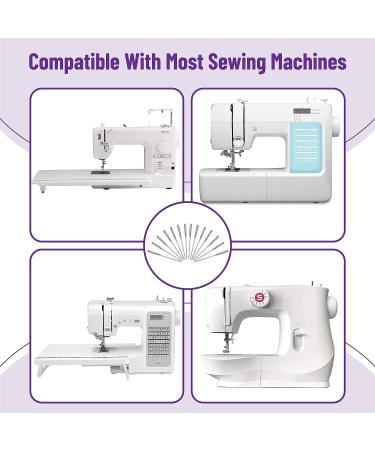 Mr. Pen Sewing Machine Needles 50 Pack - Universal Needles for Singer, Brother, Janome - Assorted Sizes 65/9, 75/11, 80/12, 90/14, 100/16 - Buy Online on GoSupps.com