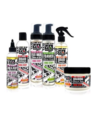 Via Natural Freestyle Braid Shine Jelo - Buy Online on GoSupps.com