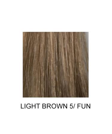 Prorituals Hair Color Cream Light Brown 5/ Fun - International Shipping Available | Vibrant & Long-Lasting Color - Buy Online on GoSupps.com