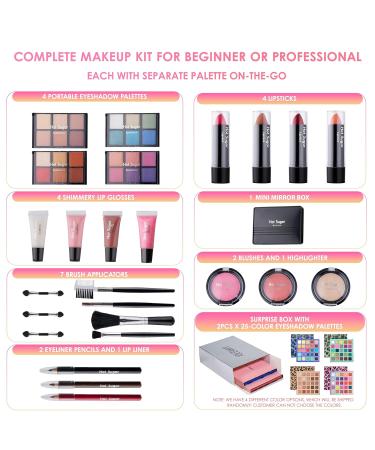 Hot Sugar Makeup Set for Teen Girls | All-in-One Beginner Kit | Perfect Cosmetics Gift for Ages 10-12 | Birthday & Christmas Ready - Buy Online on GoSupps.com