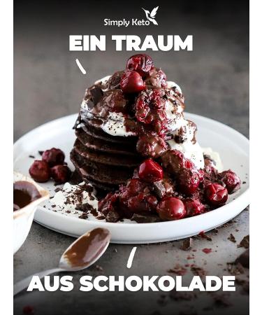 Simply Keto Lower Carb Pancake Mix - Gluten-Free Low-Calorie 2% Net Carbs - Perfect for Pancakes Waffles & Kaiserschmarrn - 285g (International Shipping Available) - Buy Online on GoSupps.com