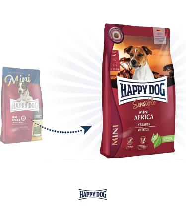 Happy Dog Sensible Mini Africa 800g - Premium Pet Food for Small Breeds | International Shipping Available - Buy Online on GoSupps.com