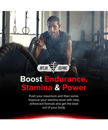 Testosterone Booster for Men - Enhance Stamina, Endurance & Strength - 60 Capsules - Buy Online on GoSupps.com
