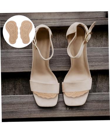 2 Pairs Non-Slip Sandal Insoles - Anti-Slip Cushions for Heels & Summer Comfort - Metatarsal Support Pads in Beige - Buy Online on GoSupps.com