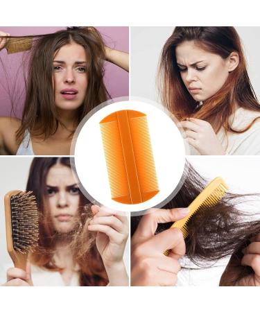 Peigne poux Peigne cheveux double face dents fines | Peignes anti-puces de pr cision pour animaux de compagnie et humains | Doux poux pour les poux de t te parfait pour l'hygi ne quotidienne - Buy Online on GoSupps.com