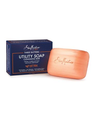 Buy SheaMoisture Three Butters Utility Soap Wash 5 oz - Nourishing & Moisturizing | International Shipping Available - Buy Online on GoSupps.com