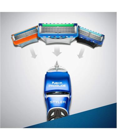 Gillette Fusion ProGlide 3-in-1 Styler Trimmer Razor - Precision Definer for Men - Buy Online on GoSupps.com