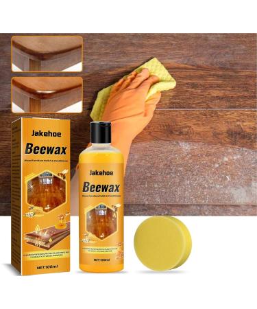 Bees Wax Furniture Polish and Cleaner Agent | 100ml Natural Bee Wax Wood Polish - Multifunctional Wood Polish Shine and Protect Wood Cleaner for Multisurface Fingerprints Tables Money money - Buy Online on GoSupps.com
