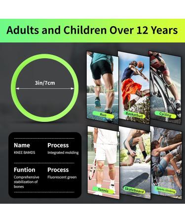 Patella Tendon Support Strap - Revolutionary Knee Stabilizer with Silicone Brace for Basketball & Running - Buy Online on GoSupps.com