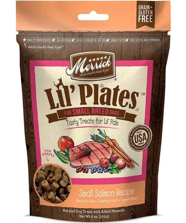 Merrick Lil Plates Small Breed Dog Treats Variety Pack (Salmon, Beef, Turducken, Chicken) + 10ct Pet Wipes - Buy Online on GoSupps.com