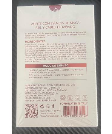 KARSEELL Moroccan Argan Oil Hair Serum for Skin Hair and Nails Cold Pressed Keratin Dry and Damaged Hair 50 ml. - Buy Online on GoSupps.com