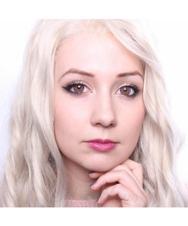 Matlens Tricolor Pink Circle Contact Lenses - Big Eyes 3.25 Diopters Care Kit Included | Shop Internationally - Buy Online on GoSupps.com