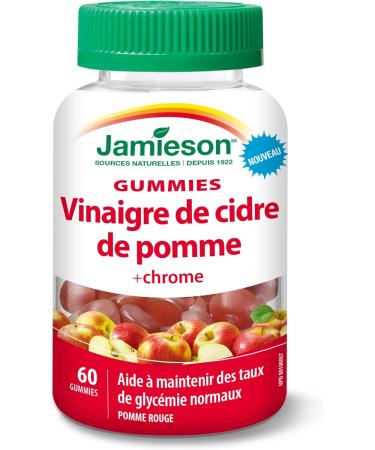 Jamieson Apple Cider Vinegar Gummies and Vitamin C Gummies Bundle (60 Count Each) - Buy Online on GoSupps.com