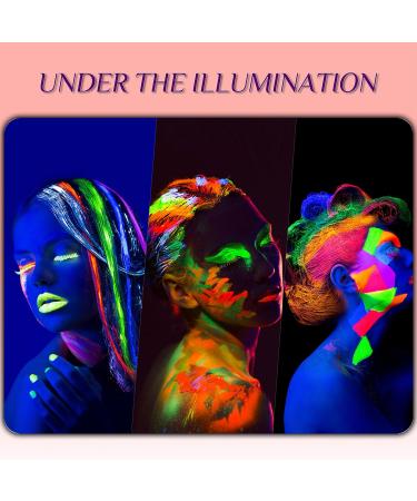Glow in the Dark Temporary Hair Dye - Kids Hair Color for Parties | Super Hair Chalk for Girls - Buy Online on GoSupps.com