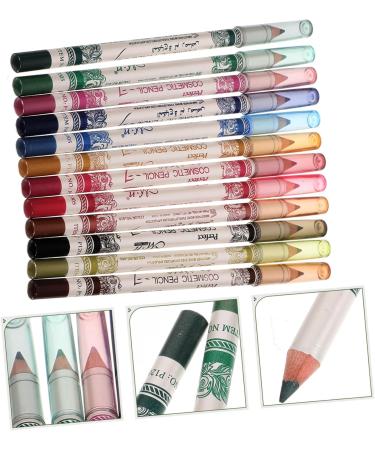 Mipcase 36 Pcs Colorful Eyeliner Color Eyeliner Pencil Colored s Colored Pencils Makeup Lip Line Bamboo Make Up - Buy Online on GoSupps.com