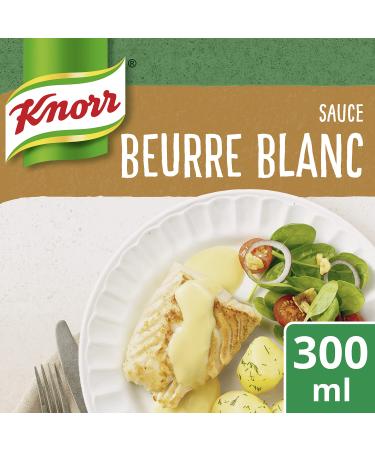 Knorr Hot Sauce White Butter with Shallot, Tasty Dishes, Ideal Sauce for fish, Brick 30cl