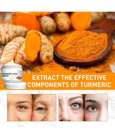  GNAUMORE Turmeric Repair Cream Turmeric Moisturizing Cream Turmeric Face Cream Turmeric Face Cream Turmeric Brightening Cream Repair and brighten skin Anti-Dryness Face Cream 50g - Buy Online on GoSupps.com