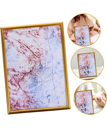 FRCOLOR 1pc Nail Display Board Nail Art Tools Nail Art Wall Holder Fake Display Polish Board Photo Nail Art Display Frame Manicure Holder Showing Rack Wall Bracket Magnet Wooden Pallet 30.5x21.5cm Golden - Buy Online on GoSupps.com