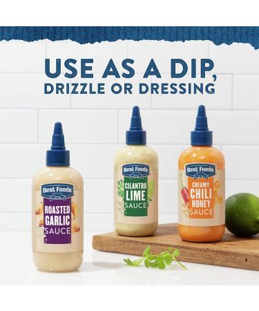 Best Foods Drizzle Sauce Variety Pack - Gluten Free, Dairy Free, No Artificial Flavors - 9 oz (Pack of 3) - Buy Online on GoSupps.com