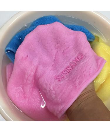 SUSISANG Candy Color Super Soft Washcloths Towel 6-Piece Set - Super Absorbent & Quick Drying Square Towels - Buy Online on GoSupps.com