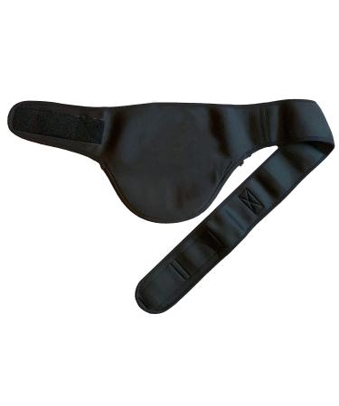 Vertical Neoprene Stoma Neoprene Ostomy-Stoma Bag Belt-Stoma Belt-Colostomy Belt-Stoma Support (Left Side Size 4 36'' to 38'') Black 10.0 Count Left Side Size 4 36" to 38"