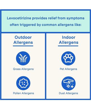Curist Levocetirizine 5mg (90 Tablets) - 24 Hour Allergy Relief Medicine - Buy Online on GoSupps.com