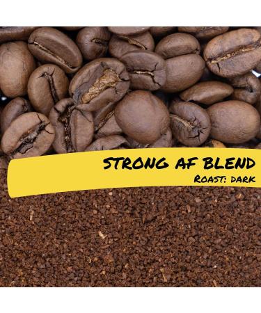 Rave Coffee - Strong AF Blend N 666 Freshly Roasted Whole Beans 250g 250 g (Pack of 1) Whole Bean - Buy Online on GoSupps.com