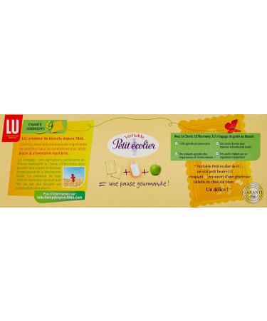 LU Petit Ecolier with white chocolate 150g - Buy Online on GoSupps.com
